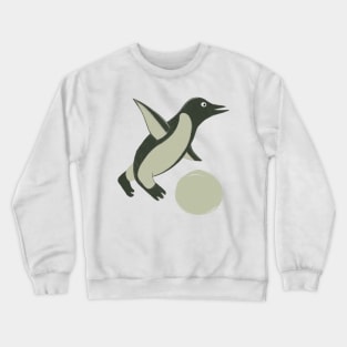 penguins play Crewneck Sweatshirt